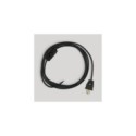 Cordset for lamp with black cable 6 ft