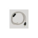 Cordset for lamp with white cable 6 ft