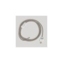 Cordset for lamp with dove-grey cotton cable 6 ft