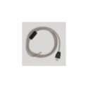 Cordset for lamp with dove-grey cotton cable 6 ft