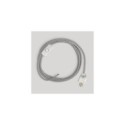 Cordset for lamp with grey linen cable 6 ft