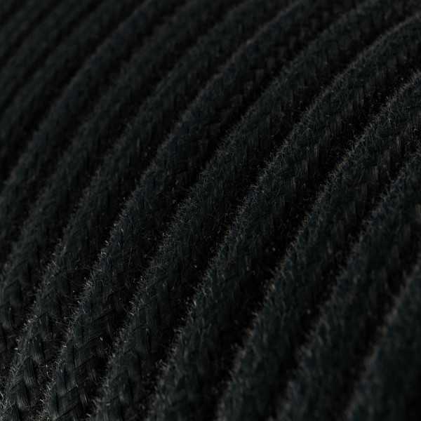 Cordset for lamp with black cable 10 ft