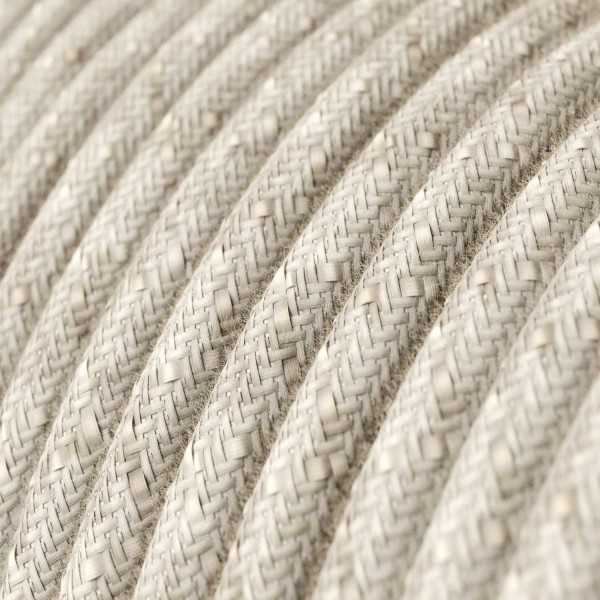 Cordset for lamp with white cable 10 ft