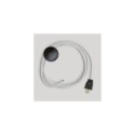 Cordset for lamp with white cotton cable 10 ft
