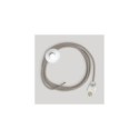 Cordset for lamp with dove-grey cotton cable 10 ft