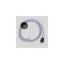 Cordset for lamp with blue Steward cotton cable 10 ft