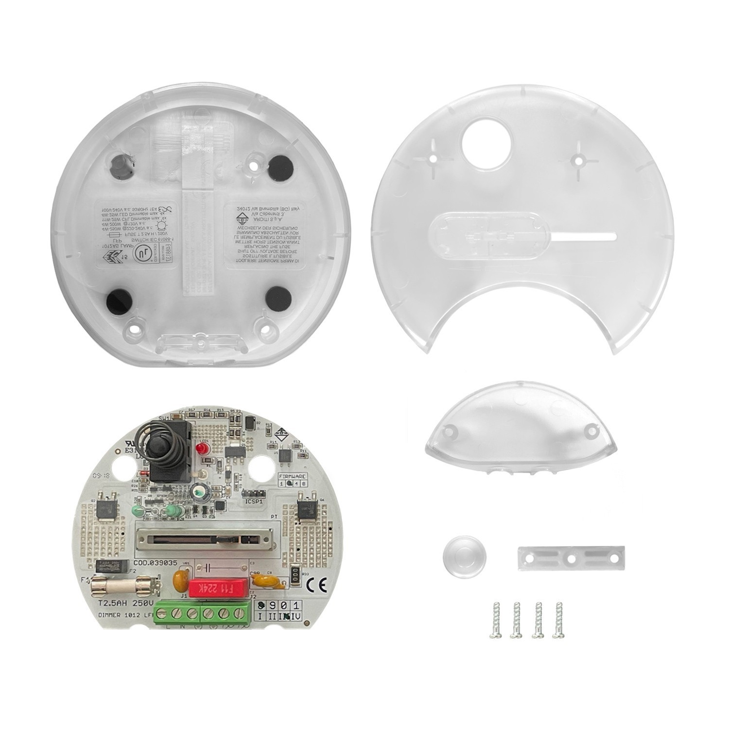 Foot dimmer switch