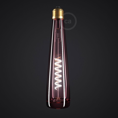 Flower Vase| Pink Light Bulb