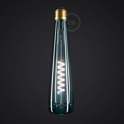 Flower Vase | Blue Light Bulb