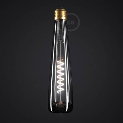 Flower Vase | Black Light Bulb