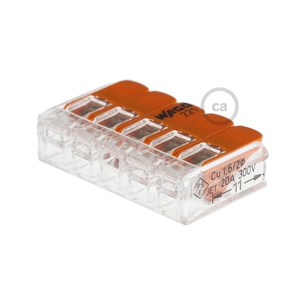 WAGO 5 Conductor - Universal Splicing Connector
