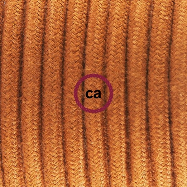 Plug-in Pendant with switch on socket | RC23 Rust Cotton