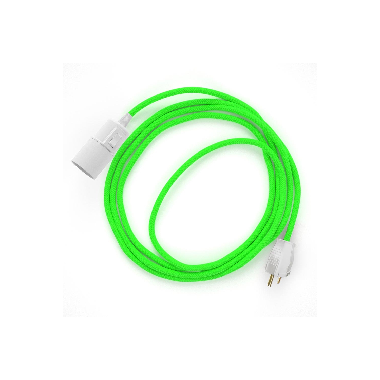 Plug-in Pendant with switch on socket | RF06 Neon Green