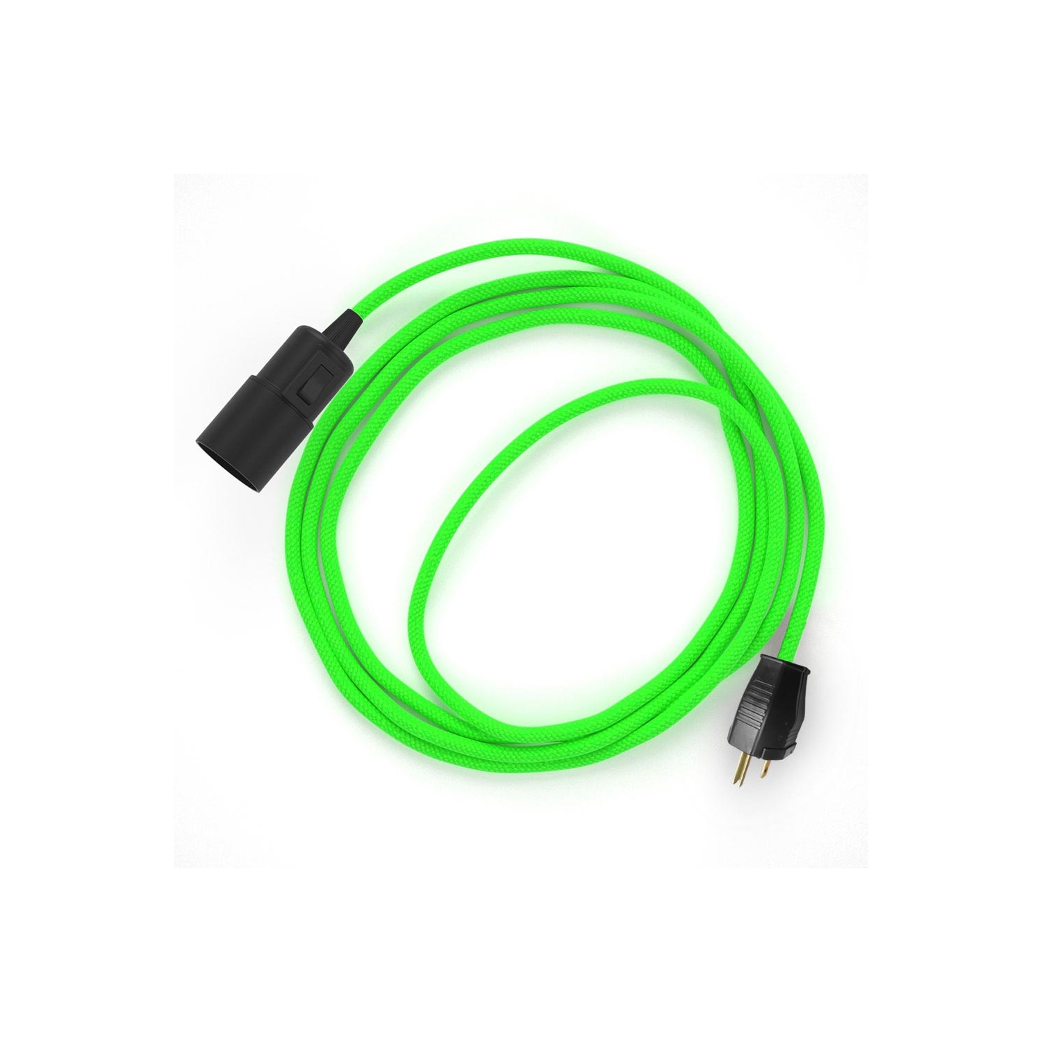 Plug-in Pendant with switch on socket | RF06 Neon Green