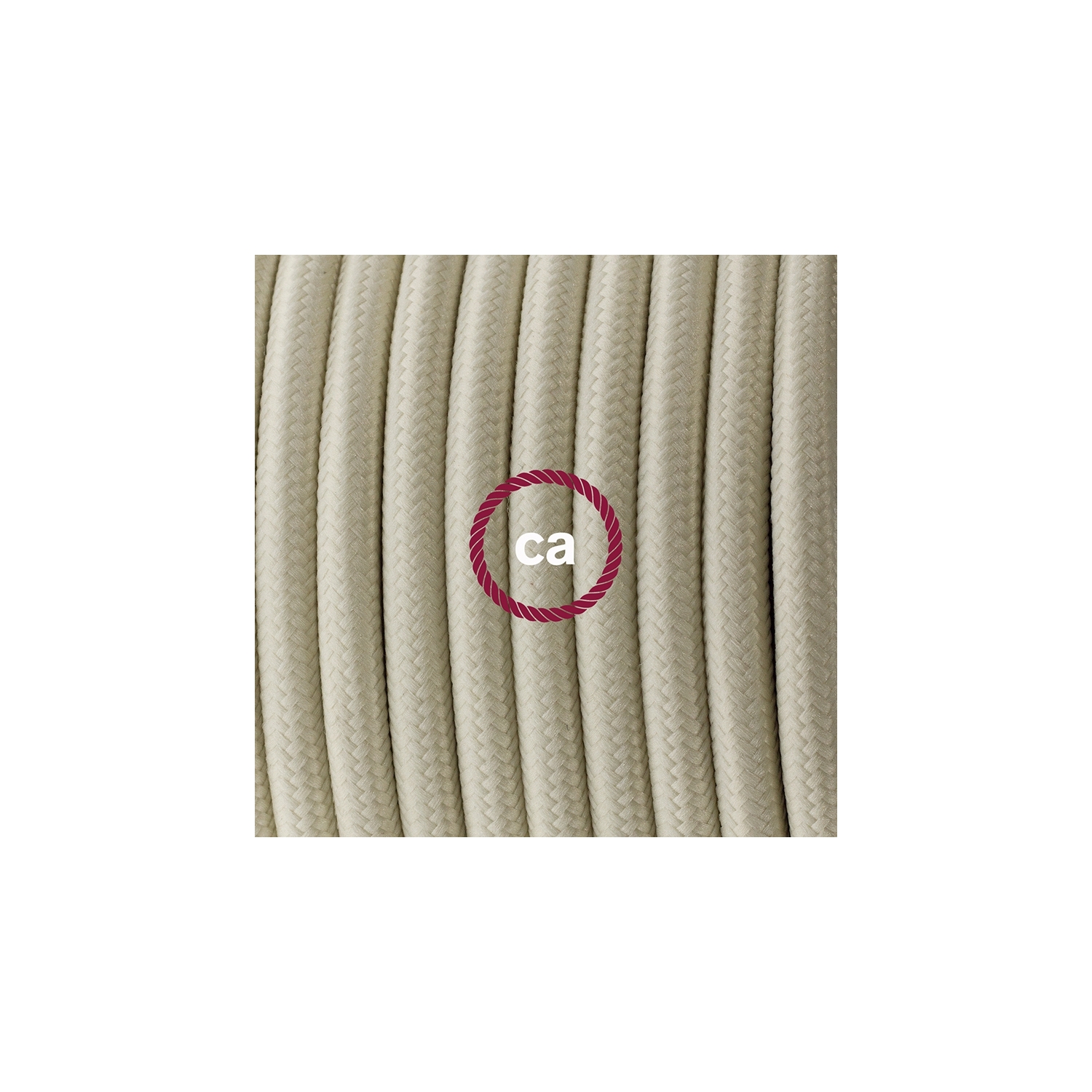 Plug-in Pendant with switch on socket | RM00 Ivory Rayon