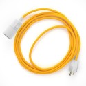Plug-in Pendant with switch on socket | RM10 Yellow Rayon