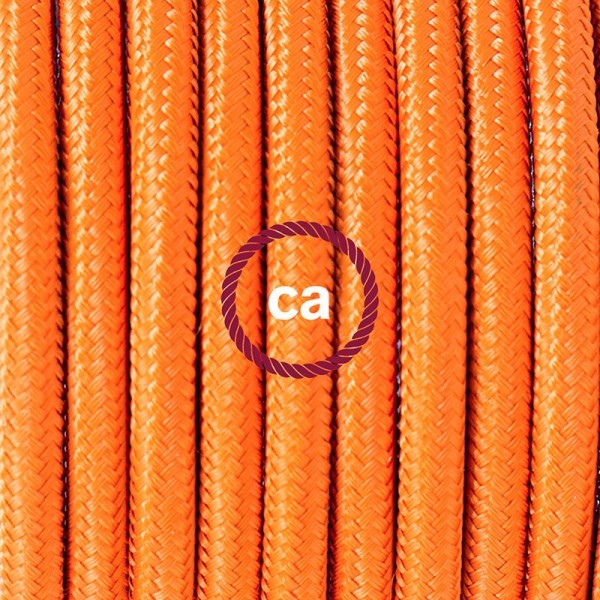 Plug-in Pendant with switch on socket | RM15 Orange Rayon
