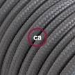 Cord-set - RM03 Gray Rayon Covered Round Cable