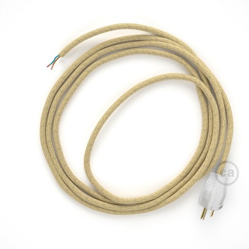 Cord-set - RN06 Jute Covered Round Cable