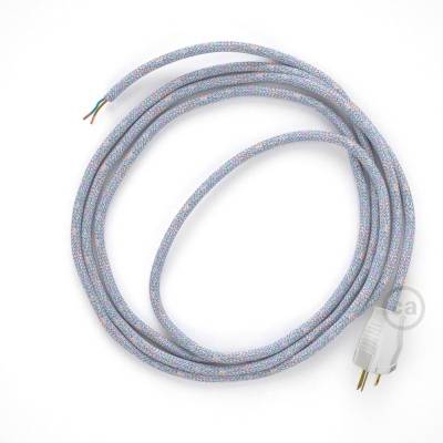 Cord-set - RX09 Lollipop Cotton Covered Round Cable