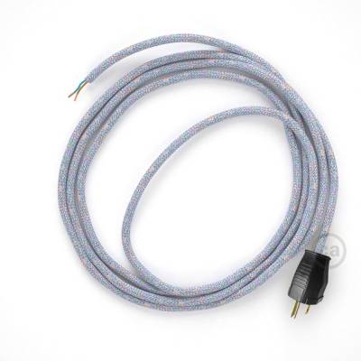 Cord-set - RX09 Lollipop Cotton Covered Round Cable
