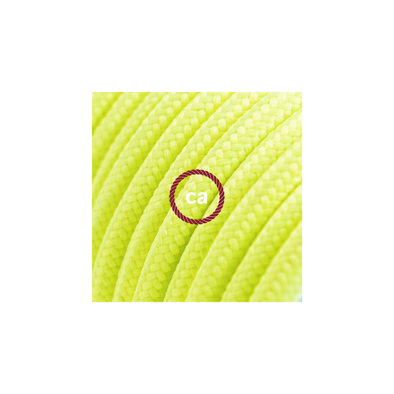 Power Cord with foot switch, RF10 Neon Yellow - Choose color of switch/plug
