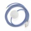 Power Cord with foot switch, RM07 Lilac Rayon - Choose color of switch/plug