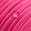 Power Cord with foot switch, RM08 Fuchsia Rayon - Choose color of switch/plug