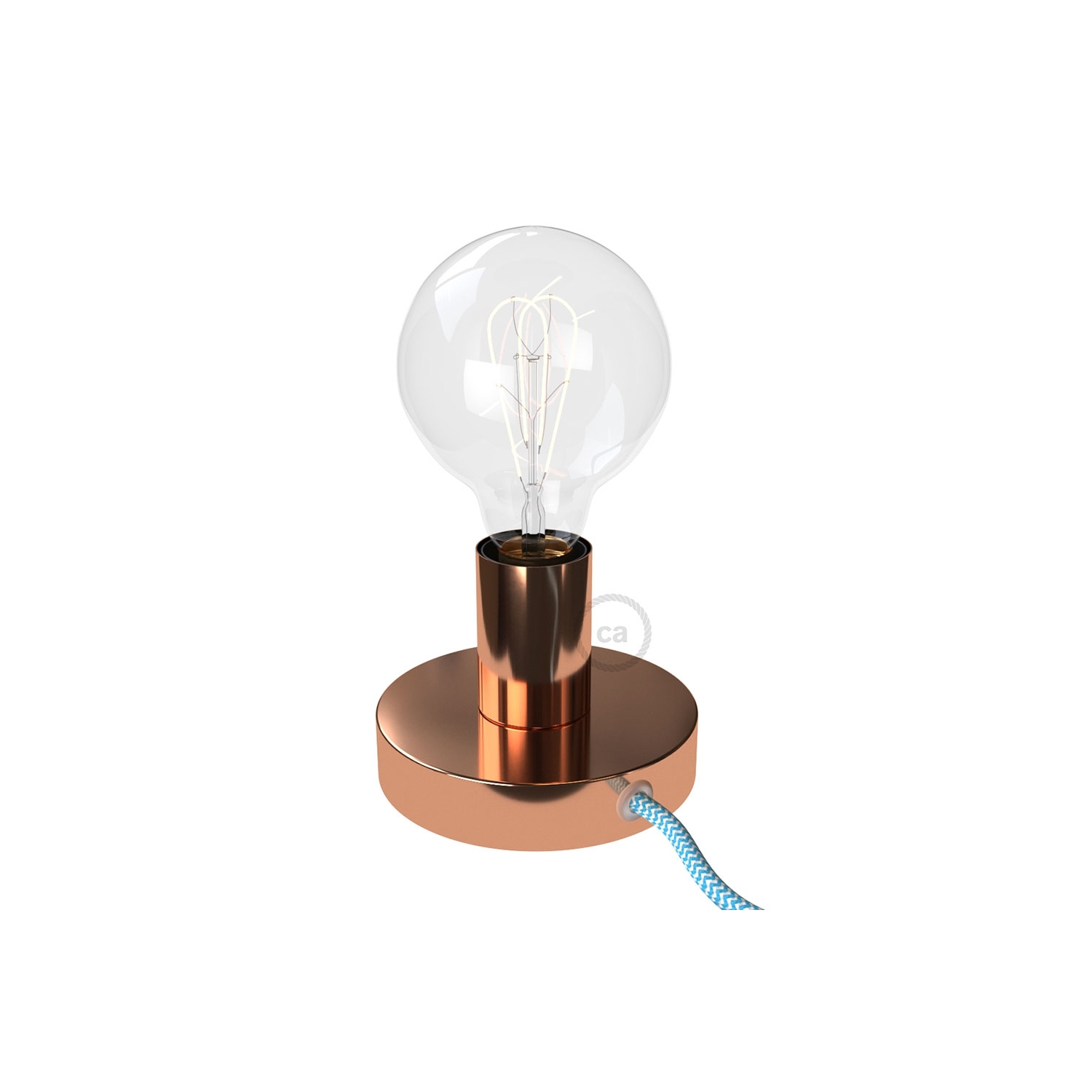 The Posaluce | Copper Metal Table Lamp