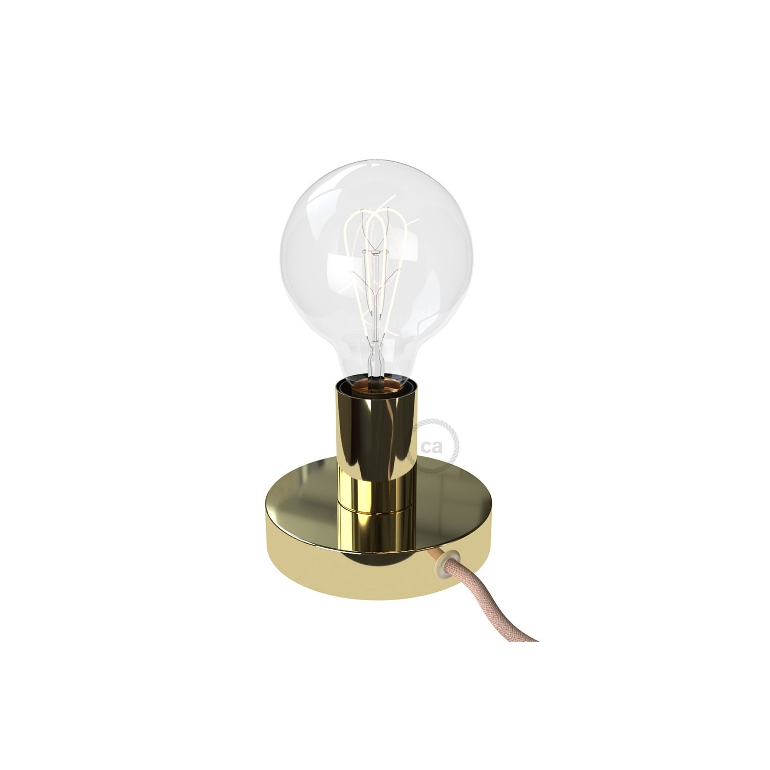 The Posaluce | Brass Metal Table Lamp