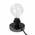 The Posaluce | Black Pearl Metal Table Lamp for Lampshade