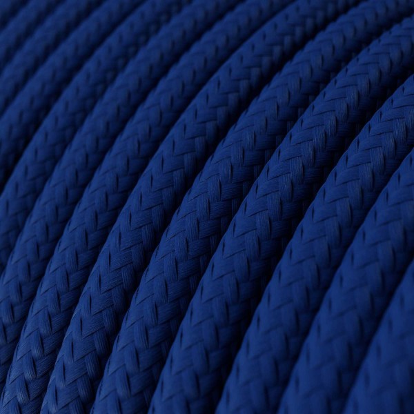 Plug-in Pendant with inline switch | RM12 Blue Rayon