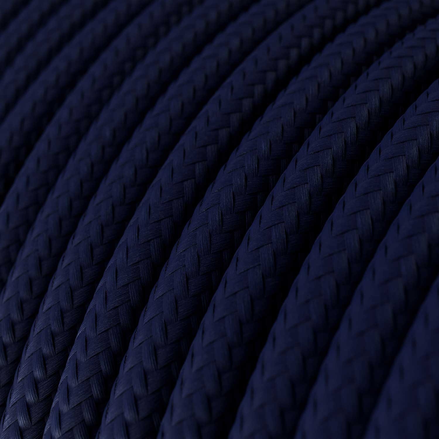 Plug-in Pendant with inline switch | RM20 Dark Blue Rayon