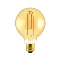 LED Light Bulb Amber Globe G30 5.5W 250Lm E26 2000K Dimmable - G30 Globe