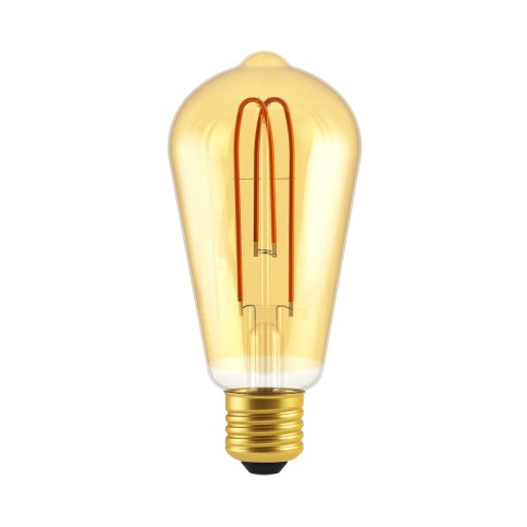 ST21 Looping Filament | Classic Amber Edison Bulb