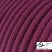 Raspberry Cotton covered Round electric cable - RC32