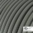 Gray Rayon covered Round electric cable - RM03