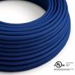 Blue Rayon covered Round electric cable - RM12