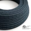 Blue Mirage Cotton covered Round electric cable - RX10