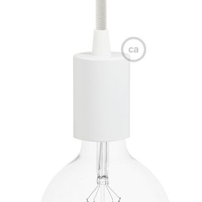 Flat Top Metal light bulb socket kits - E26