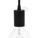 Flat Top Metal light bulb socket kits - E26