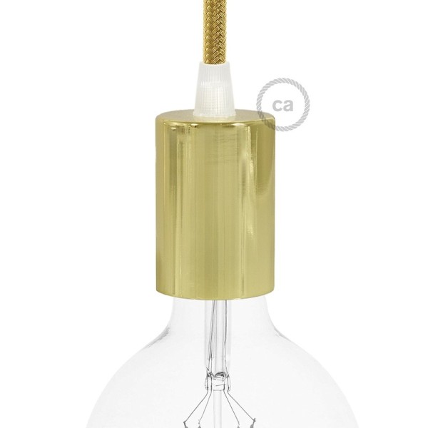 Flat Top Metal light bulb socket kits - E26