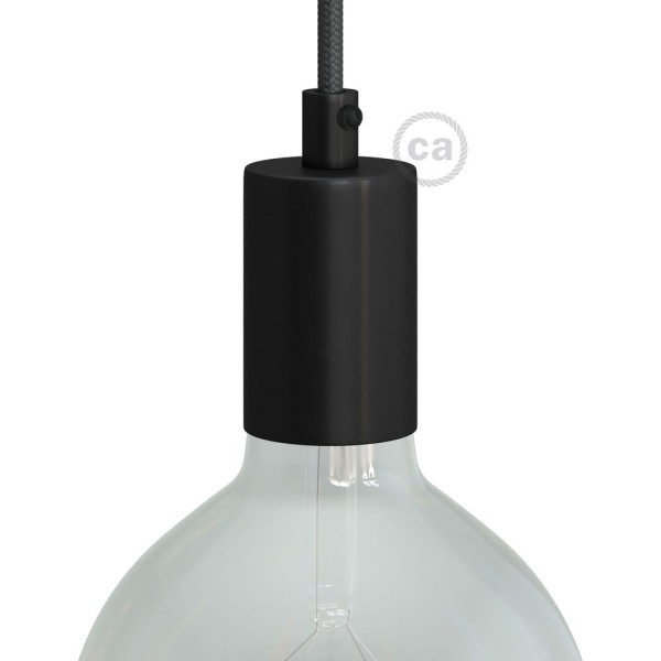 Flat Top Metal light bulb socket kits - E26