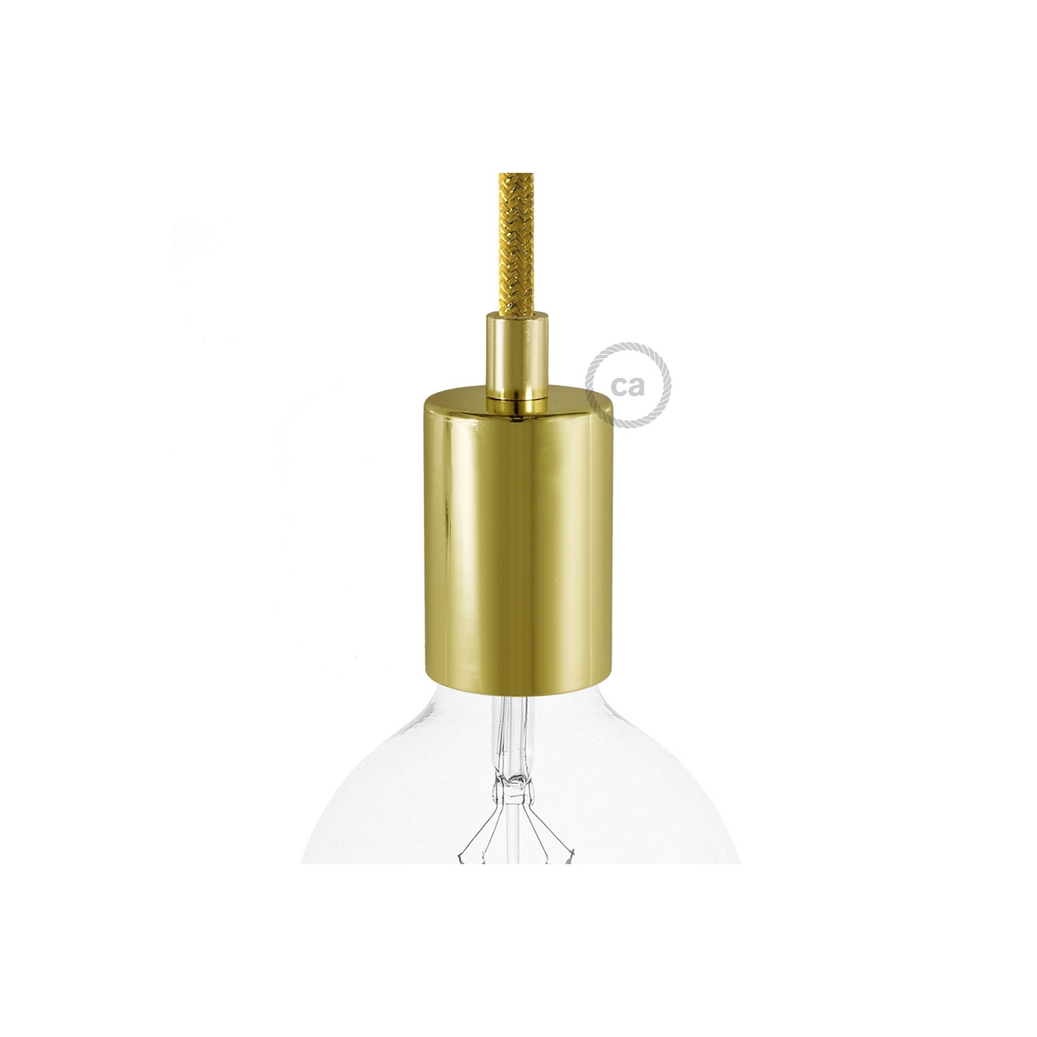 Flat Top Metal light bulb socket kits - E26