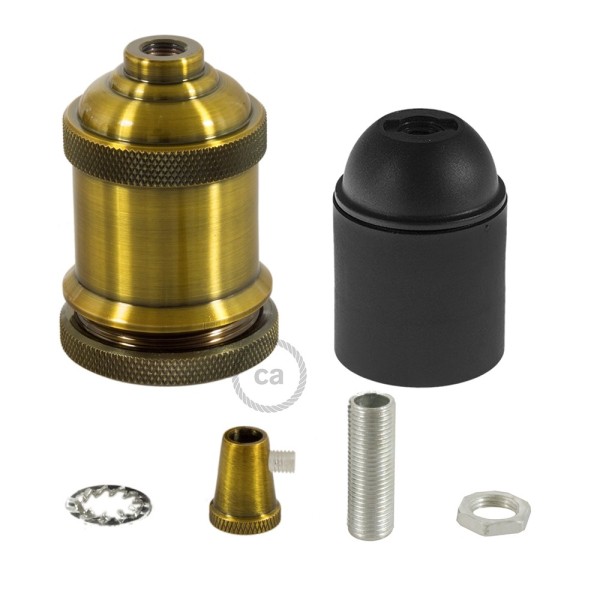 Vintage Style - single ferrule light bulb socket kits - E26