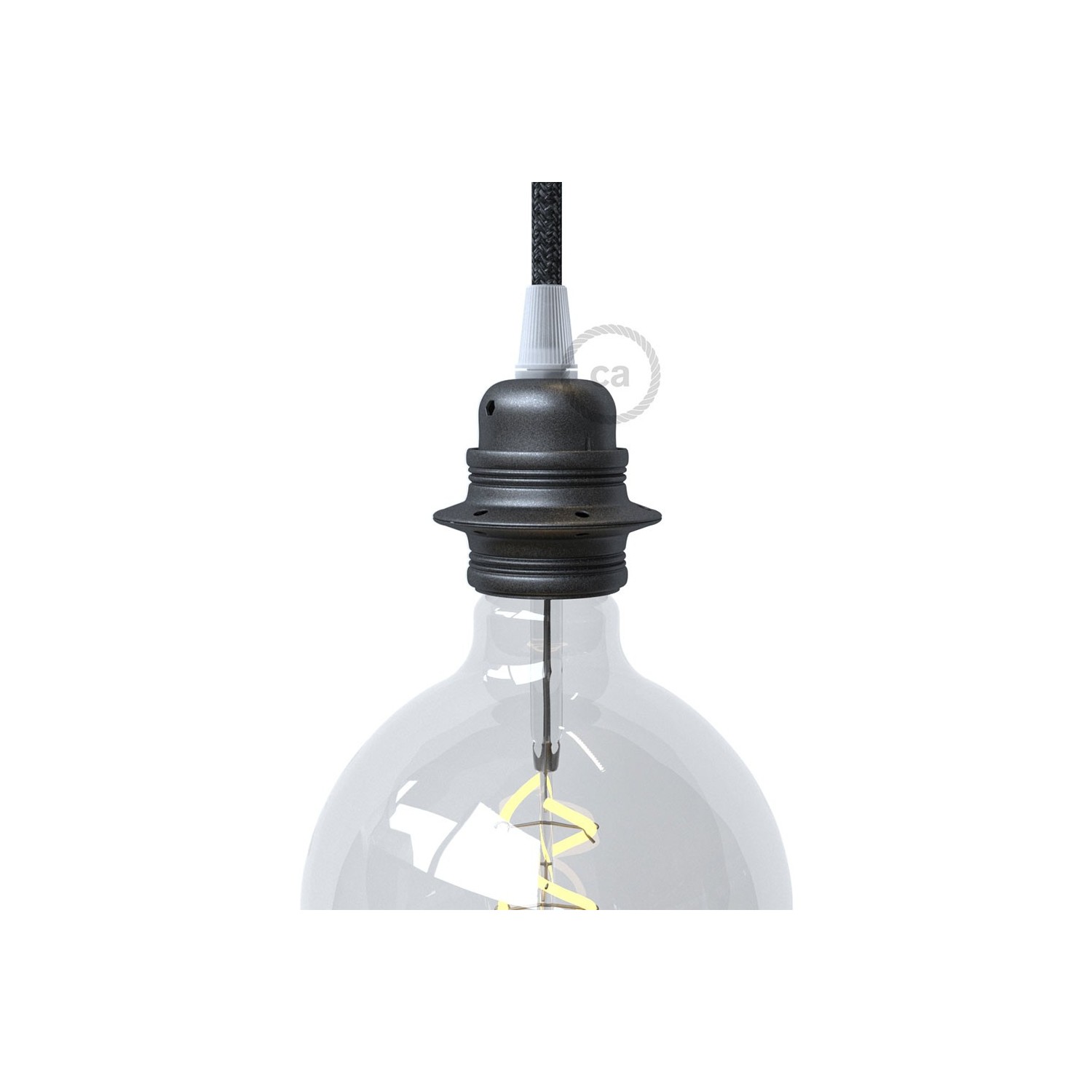 "Color Line" Metal Double Ferrule light bulb sockets - E26