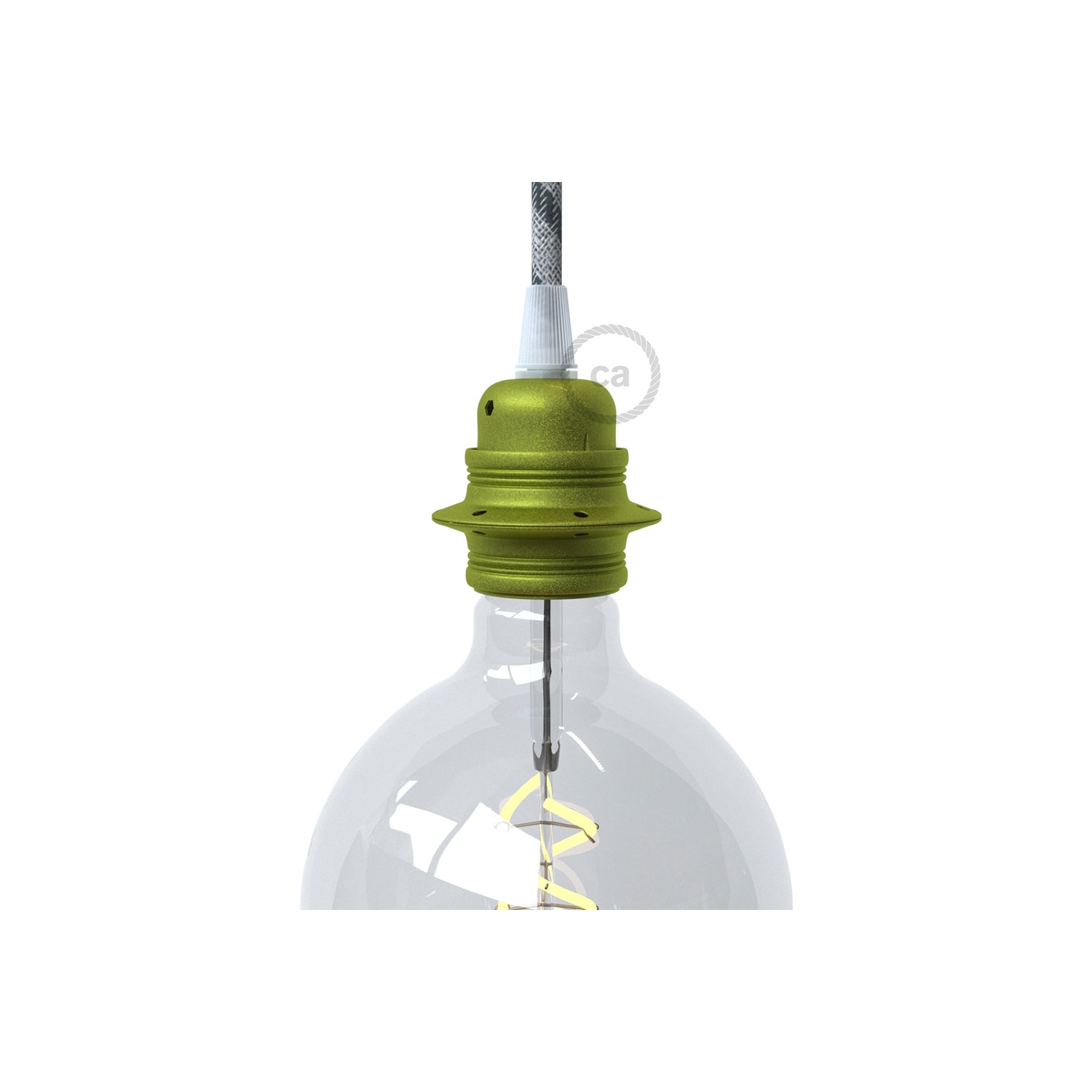 "Color Line" Metal Double Ferrule light bulb sockets - E26