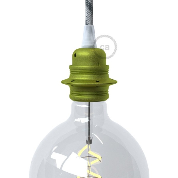 "Color Line" Metal Double Ferrule light bulb sockets - E26