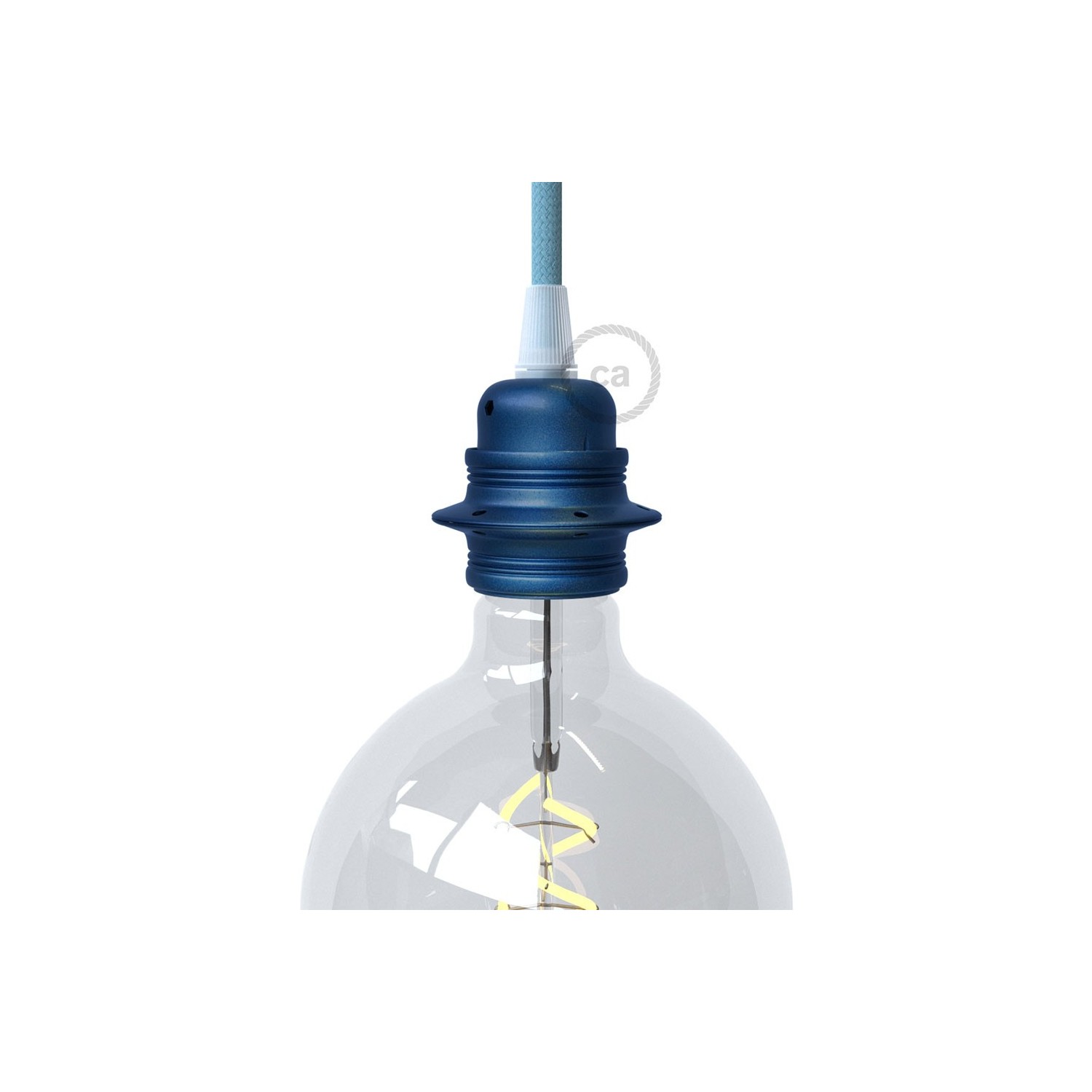 "Color Line" Metal Double Ferrule light bulb sockets - E26
