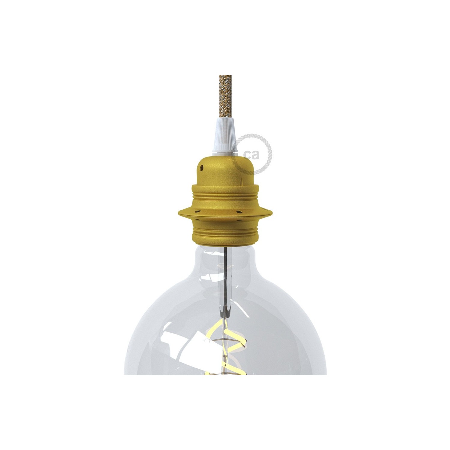 "Color Line" Metal Double Ferrule light bulb sockets - E26